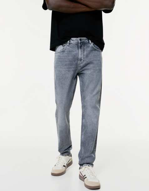 Pull&Bear Slim fit jeans in pastel blue - view 1
