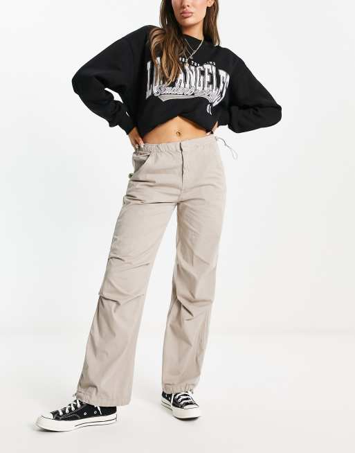 pull and bear parachute pants