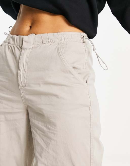 pull and bear parachute pants