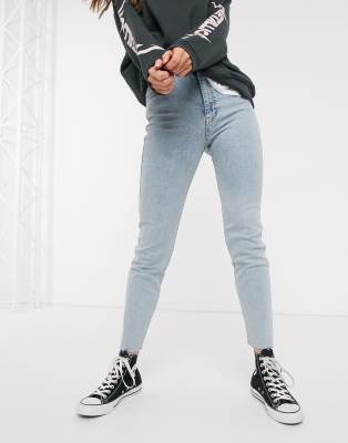 light blue slim jeans