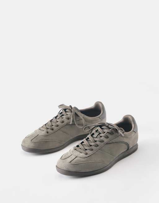 Pull&Bear Slim trainers in taupe, 2 of 4