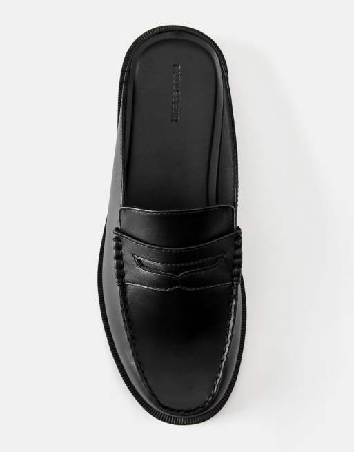 Pull&Bear Slingback-Mules in Schwarz, 4 von 5