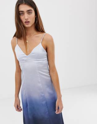 pull and bear slip dress