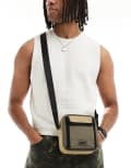 [Pull & Bear] Pull & Bear small cross body bag in khaki-Green One Size GREEN