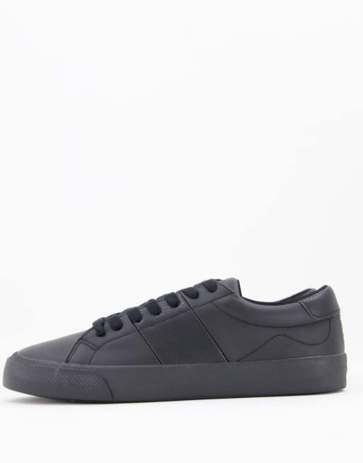 Pull&Bear sneaker in black