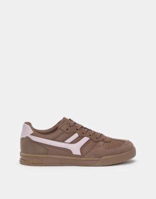 Pull & Bear - Sneaker in Braun