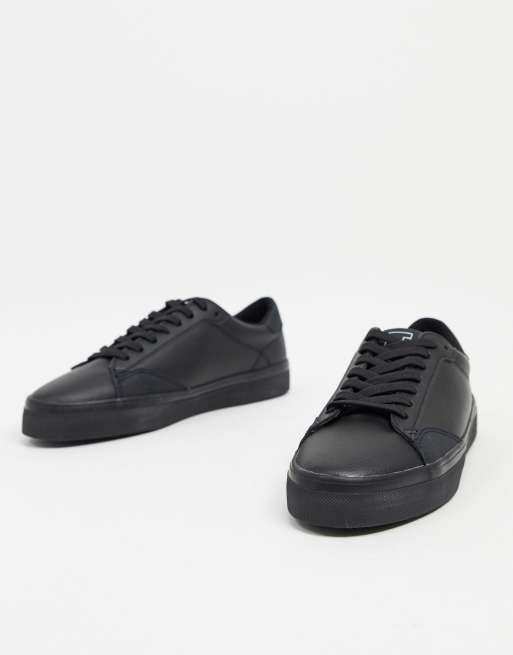 Pull Bear sneakers in black