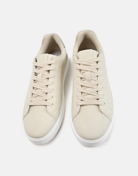 Pull&Bear Sneakers in ecru - view 1
