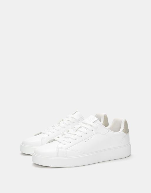 Pull&Bear Sneakers in white, 4 of 4