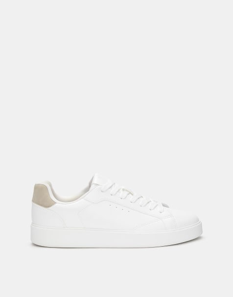 Pull&Bear - Sneakers in wit - view 1