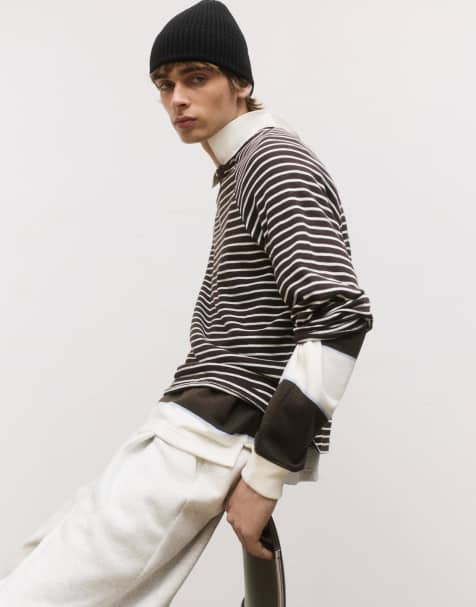 Pull&Bear Soft knit beanie in black - view 1