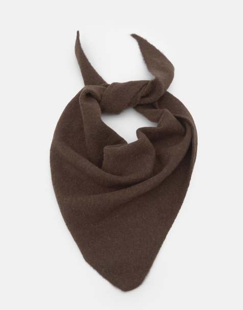 Pull&Bear Soft touch scarf in brown