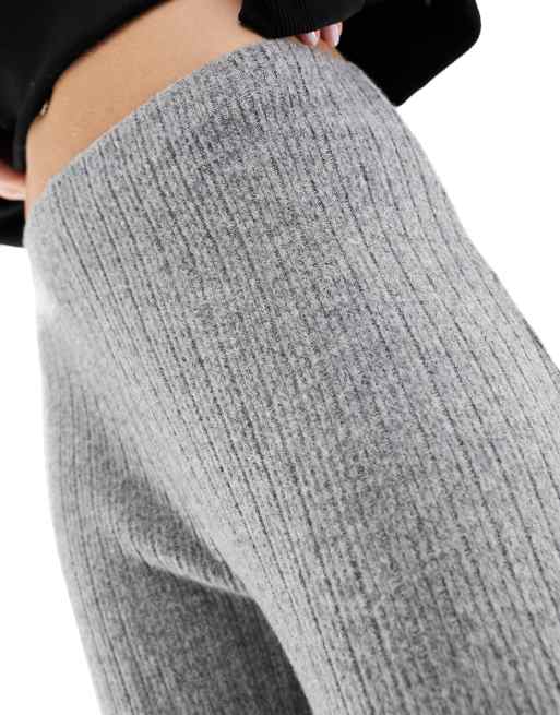 Soft knit straight fit trousers - PULL&BEAR