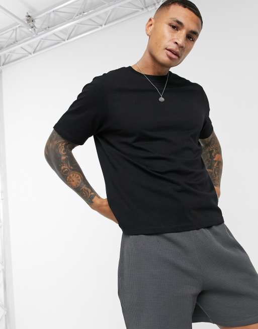 Pull&Bear - Sort basis-T-shirt