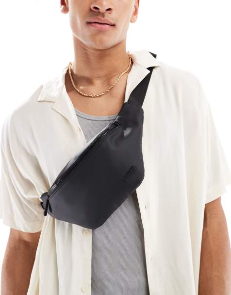 Pull&Bear - Sort bæltetaske i nylon - view 1