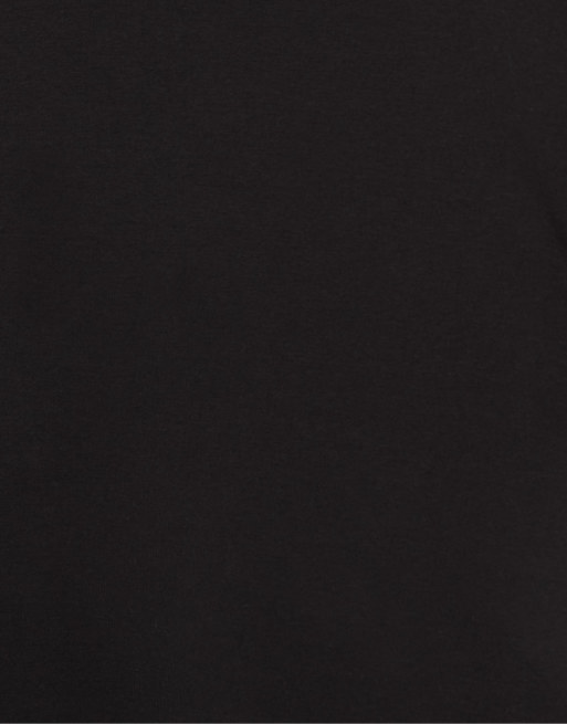 Pull&Bear - Sort kortærmet og tætsiddende T-shirt, 6 af 7