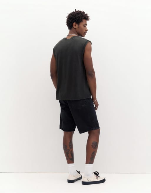 Pull&Bear - Sort overdel, 4 af 4