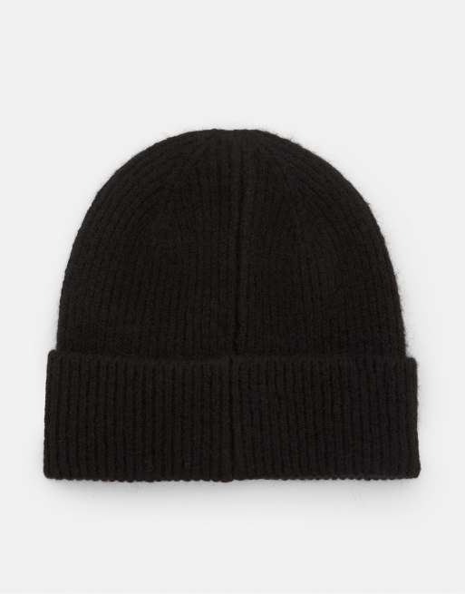 Pull&Bear - Sort strikket hue, 3 af 3
