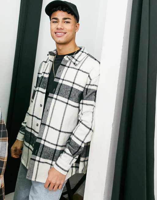 Pull&Bear - Sort ternet overskjorte