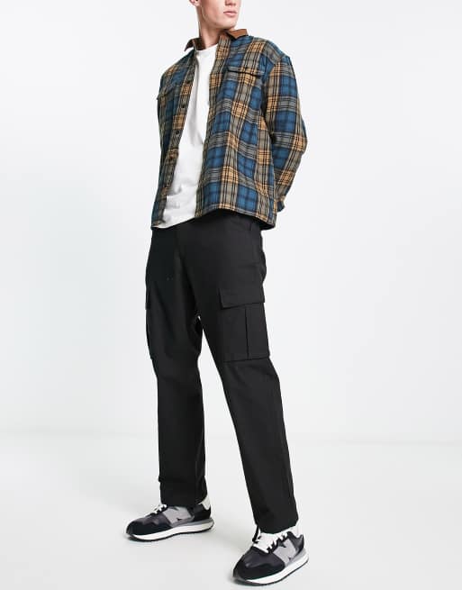 Pull&Bear - Sorte cargobukser