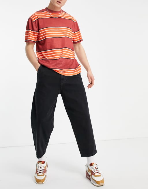 Pull&Bear - Sorte jeans med ballonform