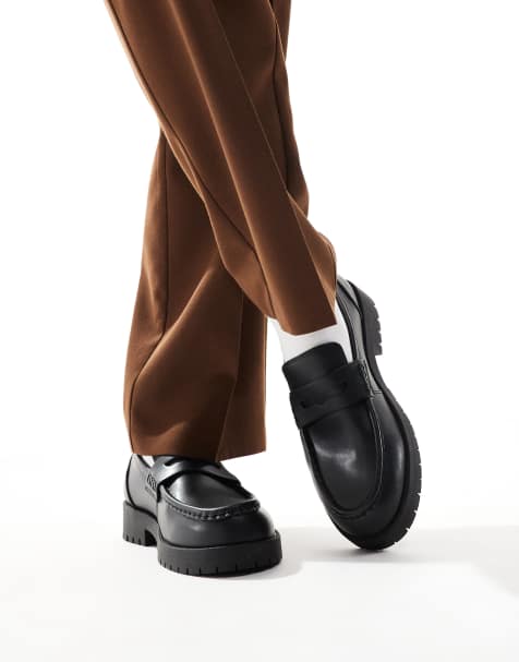 Pull&Bear - Sorte loafers - view 1