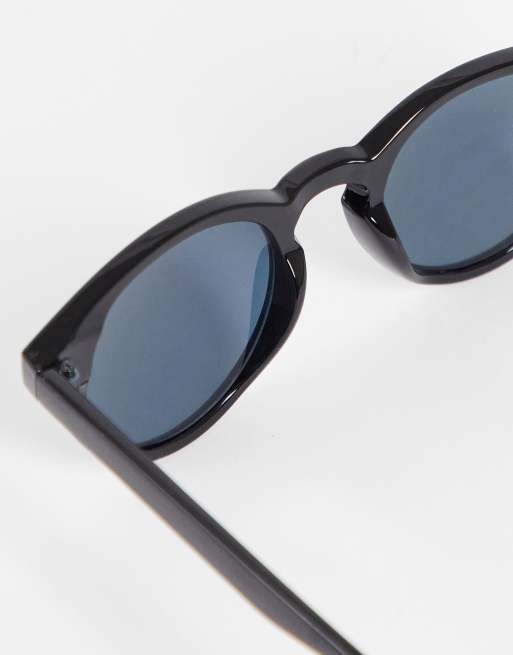 Pull&Bear – Sorte runde solbriller, 2 af 4