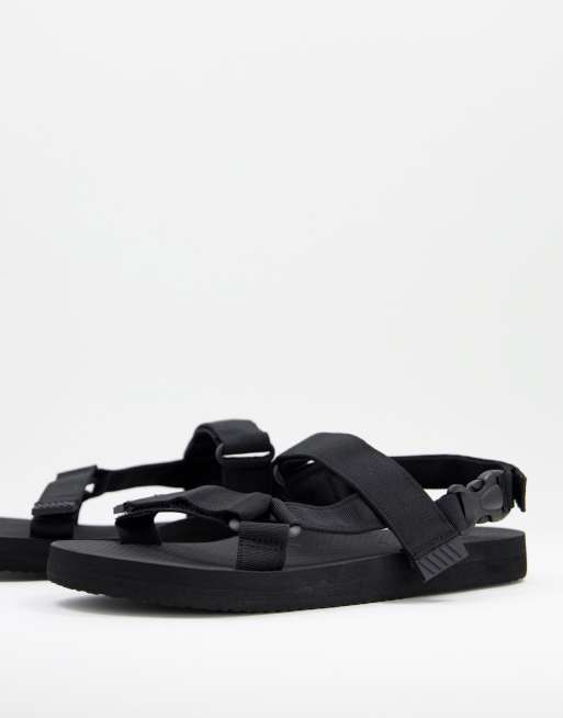 Pull&Bear - Sorte velcrosandaler