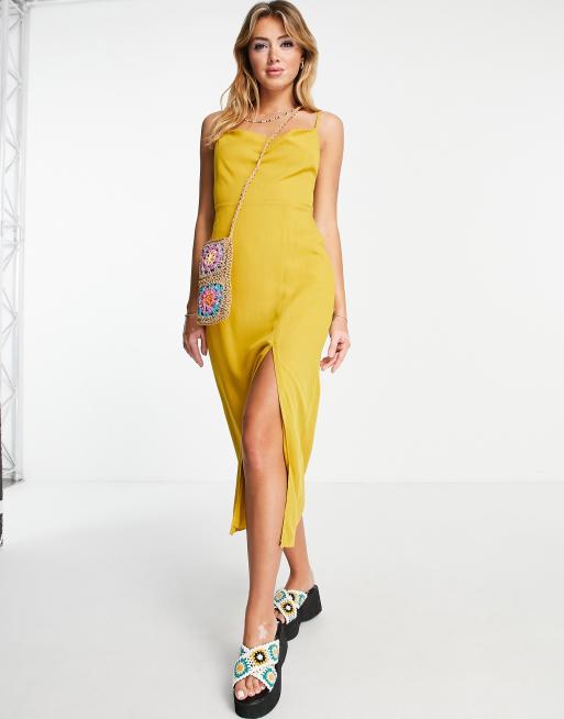 Pull and hot sale bear yellow dress