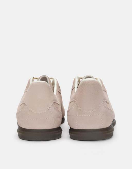 Pull&Bear - Split - Baskets en daim - Rose, 3 de 3