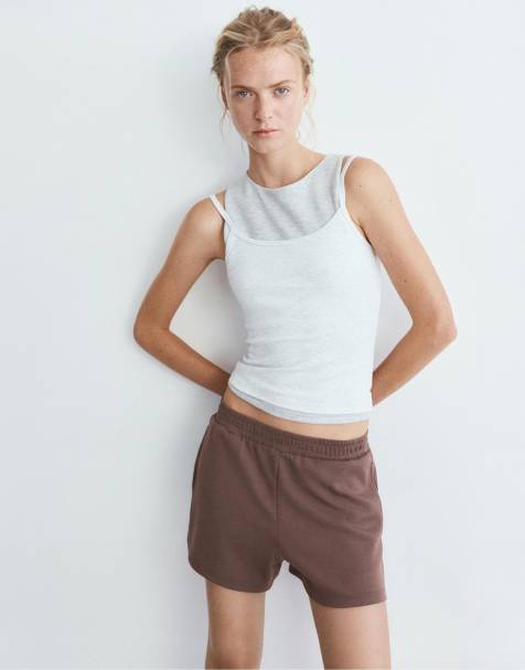 Pull&Bear - Sportshort in bruin - view 1