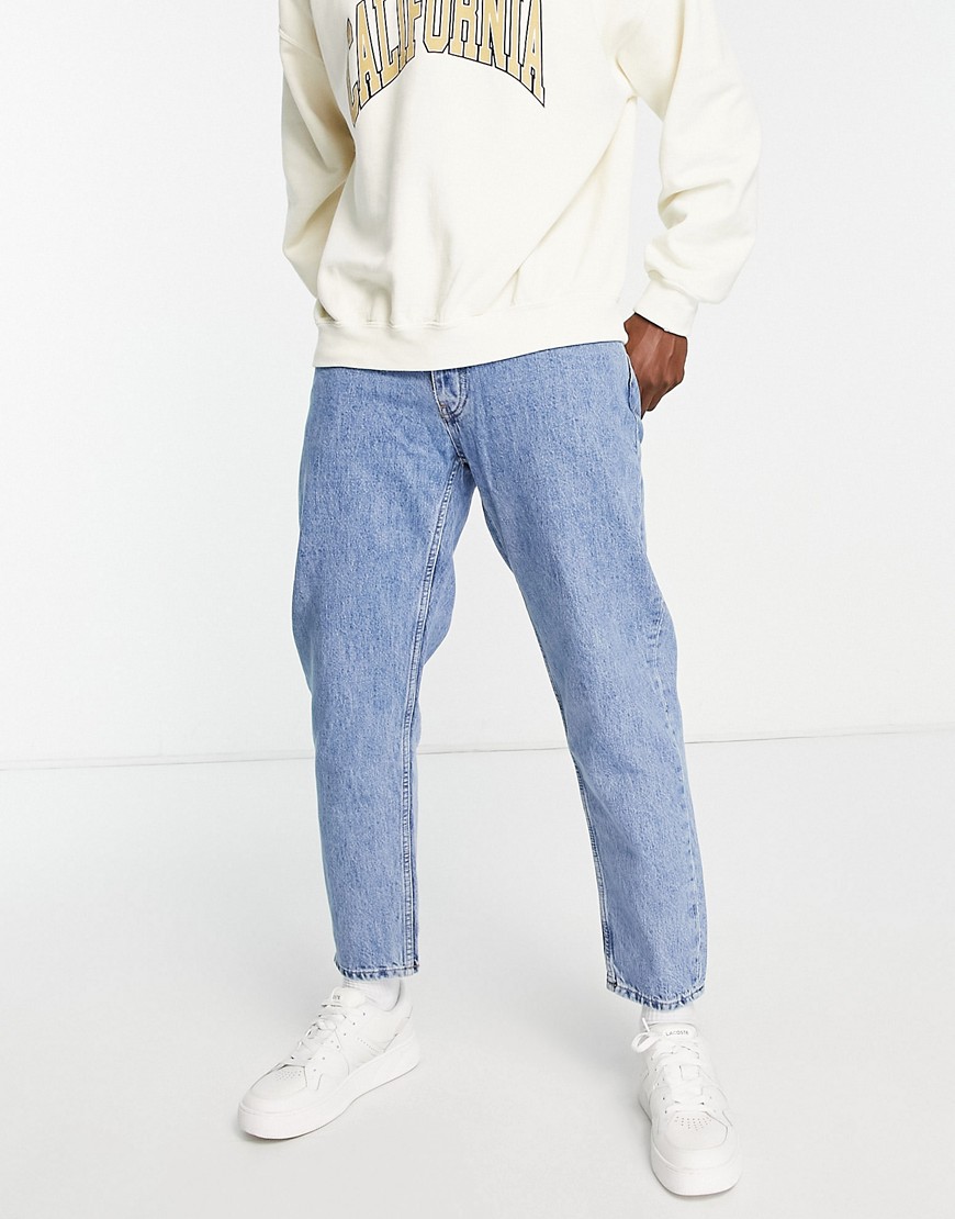 Pull & Bear standard fit jeans in light blue