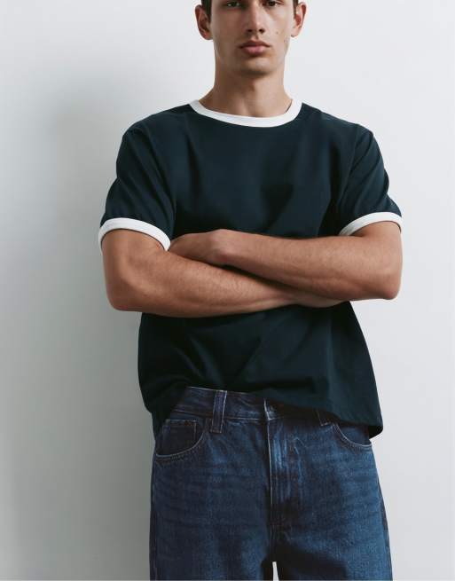 Pull&Bear Standard jeans i indigo, 3 af 7