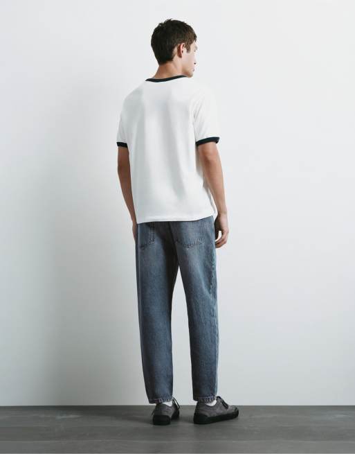 Pull&Bear Standard jeans i lavendelblå, 2 af 7