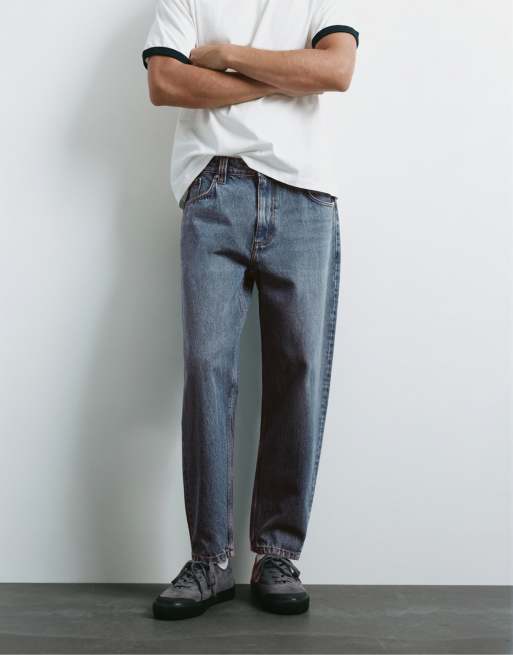 Pull&Bear Standard jeans i lavendelblå, 4 af 7
