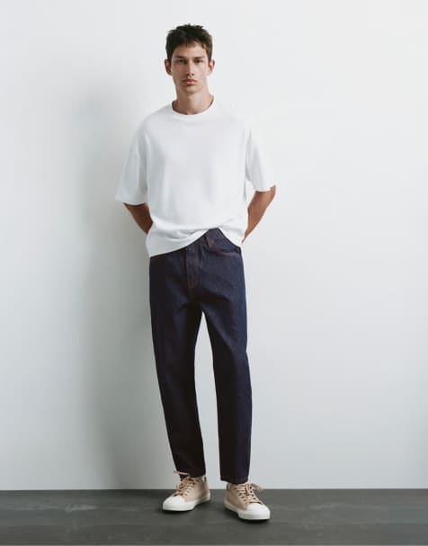 Pull&Bear Standard jeans i navy - view 1