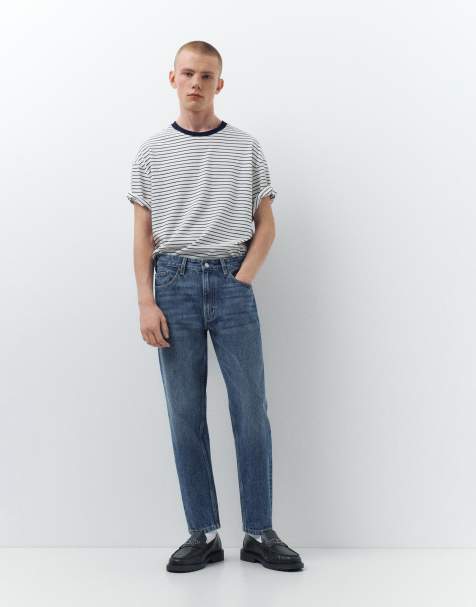 Pull&Bear Standard jeans in dark blue