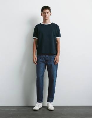 Pull & Bear Standard Jeans In Blue