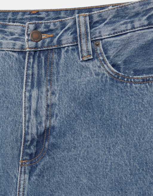 Pull&Bear Standard jeans in medium blue, 7 of 7