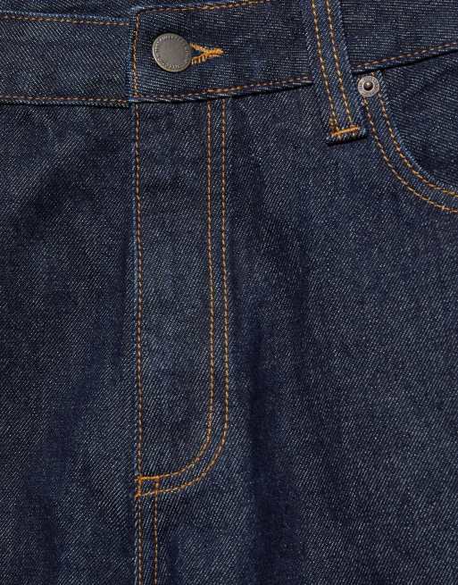 Pull&Bear Standard jeans in navy, 6 of 7