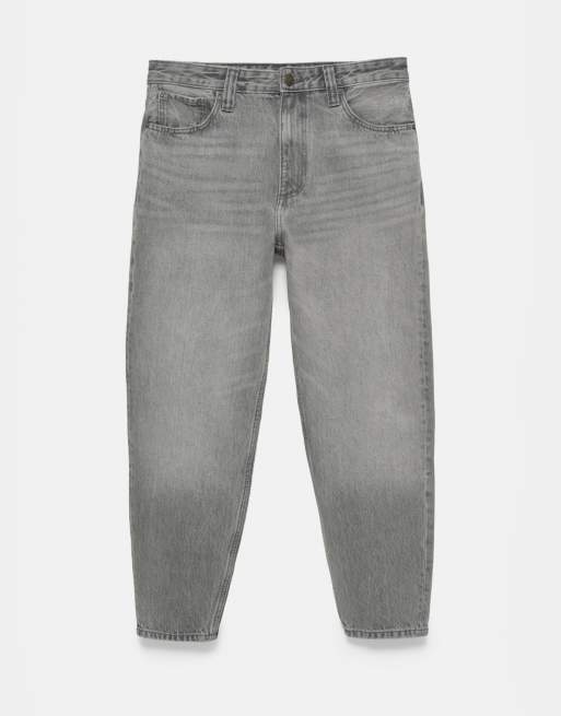 Pull&Bear Standard jeans in pale grey, 6 of 7