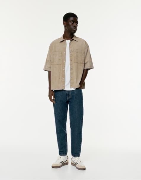 Pull&Bear Standard jeans in pastel blue - view 1