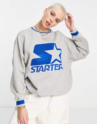 Pull&Bear starter sweater in grey