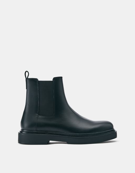 Pull&Bear stivaletti Chelsea neri, 2 di 5