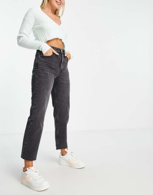 Pull and hot sale bear cropped jeans