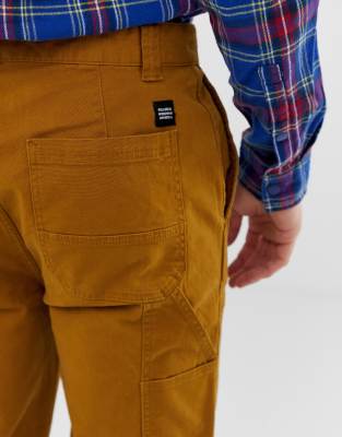 burnt orange khaki pants