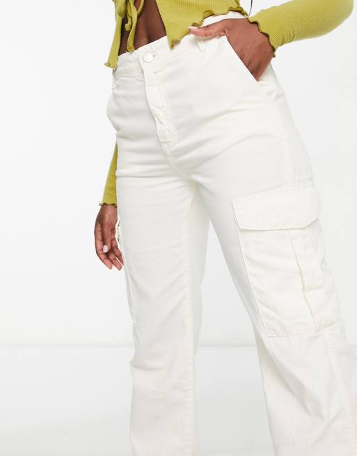 White cargo sales pants pacsun