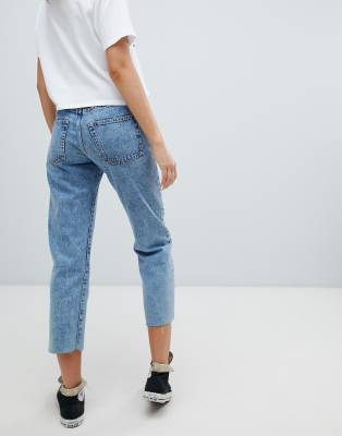 pull and bear cropped jeans