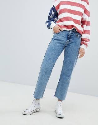 pull and bear straight leg jeans