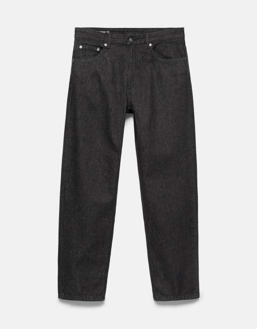 Pull&Bear Straight-leg jeans in black, 6 of 7